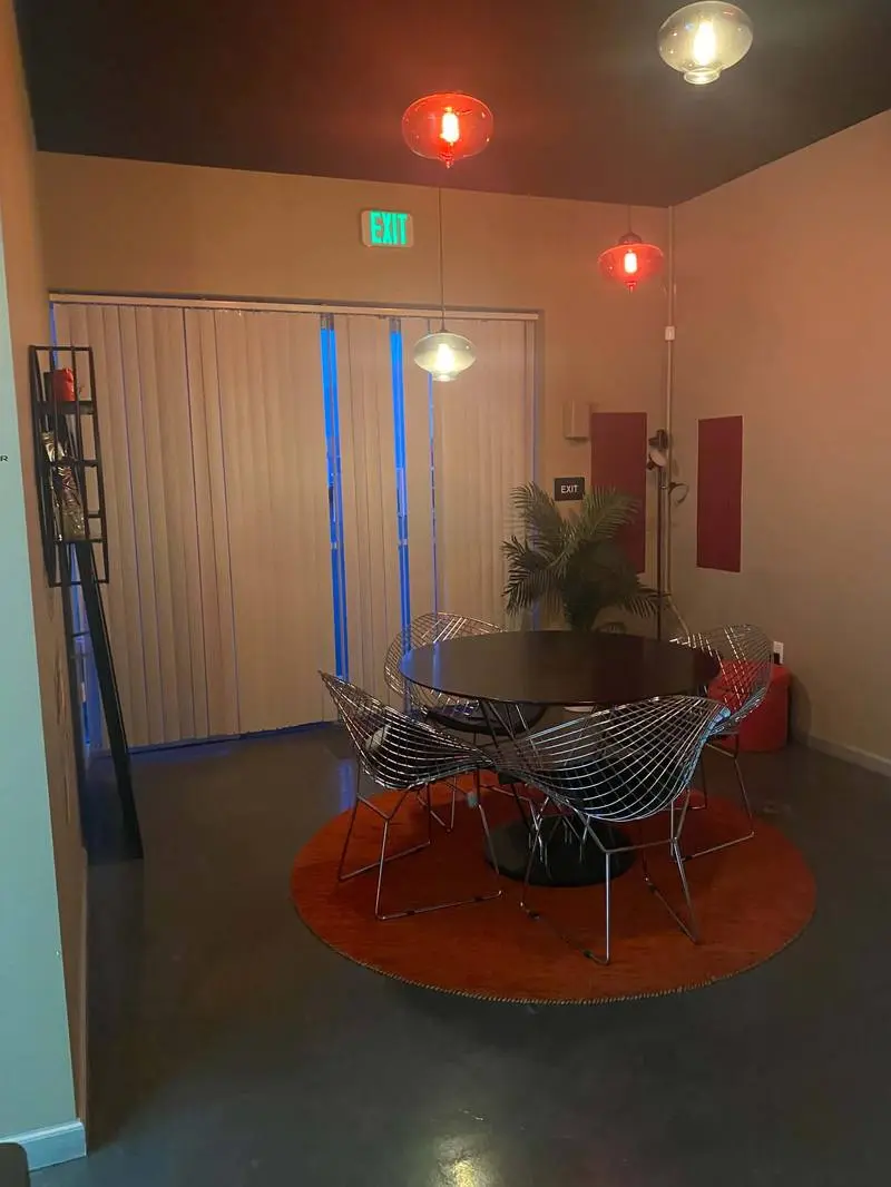 Clean reception area